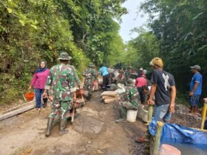 TMMD Satukan Elemen Masyarakat Desa