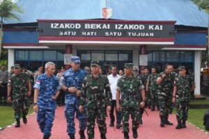 Panglima TNI Tinjau Proyek Food Estate dan Pompanisasi di Papua Selatan