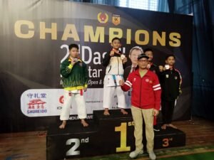 Keren, Karateka Inkanas Purwakarta Raih Medali Emas Dalam Turnamen Internasional