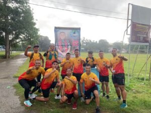 Pecahkan Rekor, Dansatgas Yonkav 6 Pimpin Lari 32.5 Km Ke Kota Kefamenanu