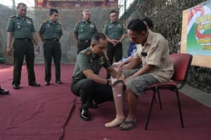 Kodim 0726/Sukoharjo, Yayasan Benih Baik dan relawan We Love Other (WLO) kembali bagikan Kaki Palsu