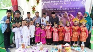 Resmikan SDIT Nurul Fadillah Desa Perdamaian, Pj.Bupati Langkat Berharap SDIT Ada Di Setiap Desa.