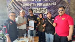 DPP ALiansi wartawan Indonesia Dalam Agenda Penyerahan SK Perdana Di Purwakarta