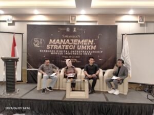 Sarasehan Manajemen Strategi UMKM Berbasis Digital Entrepreneurship Menuju Indonesia Emas