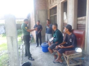 Membaur dengan Kumpulan Warga Binaan, Ini Pesan Serma Sarto