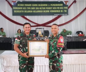 Berhasil Dalam Penugasan, Pangdam XII/Tpr Bangga Sambut Kedatangan Satgas Yonarmed 16/TK