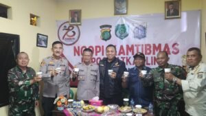 Polsek Pademangan Jakarta Utara Gelar Ngopi Kamtibmas untuk Serap Aspirasi Warga, Wujudkan Kamtibmas kondusif di Pademangan Timur