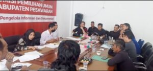 Ketua KPU Pesawaran dan Komisioner Menanggapi Kritik Rekrutmen PPS dan PPK Diduga Banyak Titipan