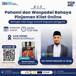 Judol Dan Pinjol Merebak DI BUMN, Nasuha Hadir Memberi Solusi