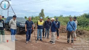 Kontraktor Pengerjaan Jalan Pelang – Kepuluk Apresiasi Kunjungan Bupati Ketapang