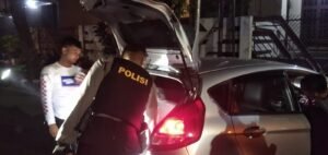 Sat Samapta Polres Kediri Kota Patroli KRYD Wujudkan Malam ” Sura Damai” Kondusif