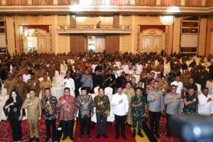 Pj Bupati Langkat Ikuti Kesiapan Pengelenggaraan Pilkada Serentak 2024 Wilayah Sumatera