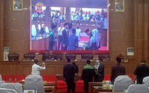 DPRD Musi Rawas Mengadakan Rapat paripurna PAW DPRD Massa Jabatan 2019 – 2024 Dari Fraksi Golkar