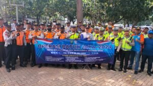 Satlantas Polres JakBar Gandeng Sudin Hub untuk Sosialisasikan Operasi Patuh Jaya 2024