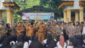 Pj Bupati Langkat Menemui Sekaligus Mendengarkan Keluhan PESERTA AKSI DAMAI FORUM P3K Guru 2023 Kab. Langkat