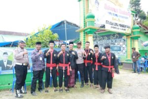 Polres Pesisir Barat Amankan Kegiatan Istiqhosah Kubro Gebyar Muharram 1446 H di Ponpes Al Falah Krui