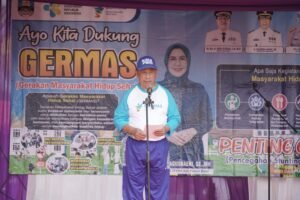Wakil Bupati Pesibar Buka Germas 2024 Di Pekon Kota Jawa Kecamatan Bangkunat