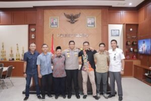 Jalin Sinergitas Jelang Pilkada Serentak 2024, Kapolres Kediri Terima Kunjungan Ketua KPU Kediri