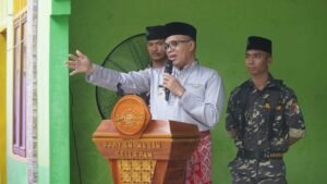 Pj. Bupati Langkat H.M.Faisal Hasrimy Membuka Pendidikan Kader Penggerak NU Angkatan I di Sei Lepan