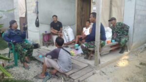 Satgas TMMD-121 Kodim 1210/Landak Tak Sekadar Membangun, Juga Melakukan Komunikasi Sosial