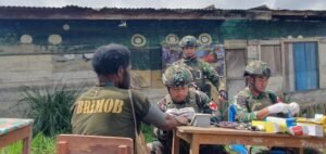 TNI Task Forces Free Medical Services Greeted Happily By Gigobak Residents