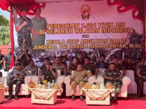 AKBP Lilik Ardiansyah Ikuti Dialog Interaktif Program TNI AD Manunggal Air Secara Virtual Di Purwakarta.
