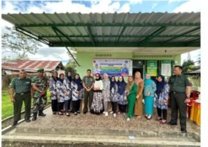 Komandan Kodim Hadiri Pekan Imunisasi Nasional Polio di Poskesdim 0422/LB