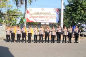 Selesaikan 10 Kasus Miras, Polsek Mojoroto Terima Reward dari Kapolres Kediri Kota