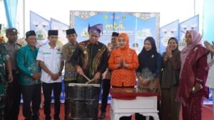 Pj. Bupati Langkat Faisal Hasrimy Resmi Buka MTQ ke-57 Dan Hari Jadi Desa Teluk Bakung ke-96
