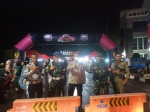 Sinergitas, Polres Purwakarta Amankan Car Free Night Besama TNI Dan Pemkab