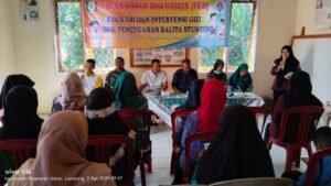 Cegah Stunting, Satgas TMMD Reguler Ke-121 Kodim 0424/Tanggamus Gelar Penyuluhan