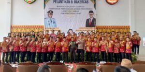 Letkol Inf Rinto Wijaya Menghadiri Acara Pelantikan Rekercab HIPMI Kab. Lampung Barat.