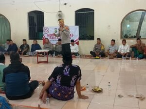 Dekatkan Dengan Masyarakat, Polsek Ciledug laksanakan Ngopi Kamtibmas di Bulak Santri Pondok Pucung Karang Tengah