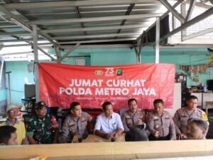 Diskusi Jumat Curhat Polsek Kebon Jeruk, Bahas Masalah Keamanan dan Tawuran Hingga Judi Online