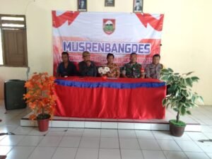 Babinsa Wonosegoro Dukung Musrenbang Desa Bojong