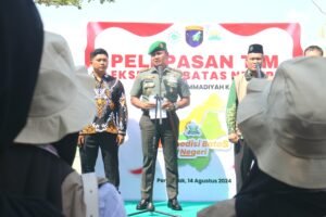 Berangkatkan Ekspedisi Batas Negeri Pemuda Muhammadiyah Kalbar, Ini Pesan Pangdam Tanjungpura