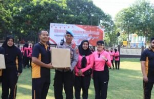 Polres Kediri Kota Gelar Lomba Semarak Kemerdekaan Sambut Hut Ke -79 Republik Indonesia