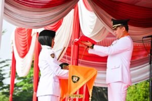 Bupati Dendi Pimpin Upacara Peringatan HUT RI ke-79 dan Gelar Ramah Tamah dengan Para Pejuang