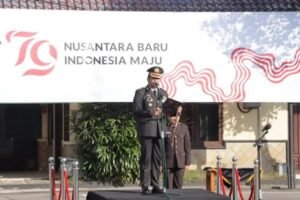 Polres Kediri Gelar Upacara Peringatan HUT ke-79 Kemerdekaan RI dengan Khidmat