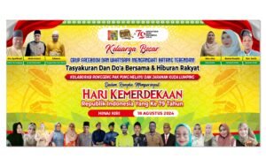 FCB Dan WA Grup Mengangkat Batang Terendam Gelar Tasyakur Dan Hiburan Rakyat