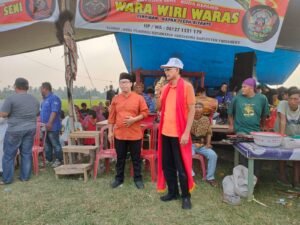 Adi Erlansyah dan Hisbullah Huda Hadiri Pagelaran Kuda Kepang di Pekon Pujodadi, Ajak Bersama Bangun Pringsewu