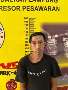 Sabu Seberat 2,24 Gram Berhasil di Sita Tersangka diRingkus Satres Narkoba Polres Pesawaran