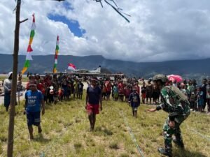 Habema Dan Warga Kalibuk Meriahkan Berbagai Lomba HUT Ke-79 RI