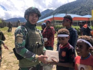 Meriah Perayaan HUT Ke-79 RI Oleh Habema Dan Warga Mayuberi