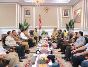 Pangdam XII/Tpr Sambut Kedatangan Mendagri