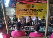 Jum’at Curhat Polsek Mojoroto Bersama Warga Kelurahan Mojoroto Kecamatan Mojoroto Kota Kediri