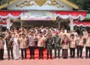 Kapolres Langkat Hadiri Upacara Hari Pramuka ke-63 Tahun 2024 di Alun-Alun Tengku Amir Hamzah