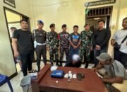 Satgas Pamtas Yonarmed 11 Kostrad Kembali Gagalkan Penyeludupan 156 Gram Sabu Dari Malaysia