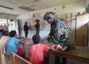 Para Siswa SD Sinak Sambut Gembira PAPUA Pintar Habema