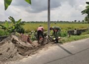 Serda Didit Dukung Produktivitas Pertanian Melalui Kerja Bakti Pembangunan Parit Saluran Irigasi